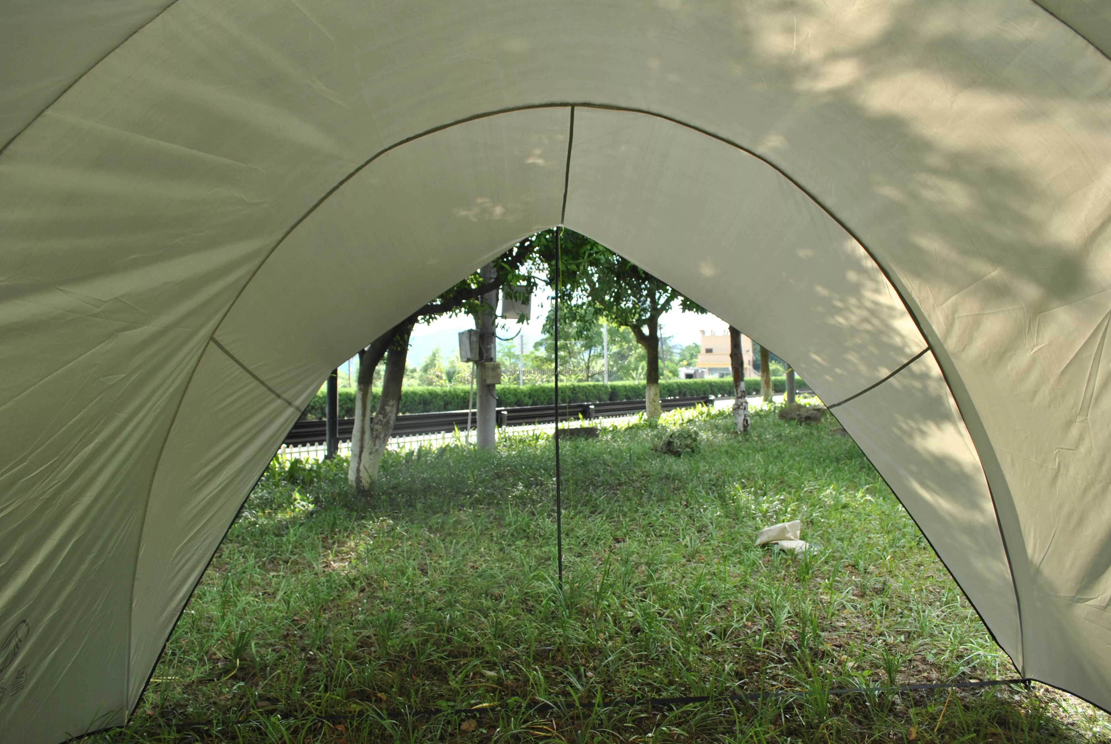 Cheap Goat Tents CZX 630 Camping Tent Portable Waterproof khaki Eggshell Canopy,Camping Shelter Lightweight Sunshade for Snow Camping Outdoor   
